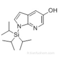 1H-pyrrolo [2,3-b] pyridin-5-ol, 1- [tris (1-méthyléthyl) silyl] CAS 685514-01-6